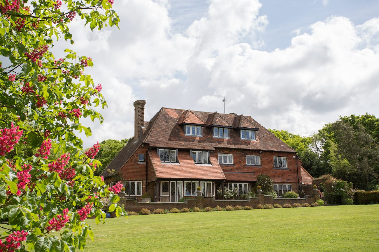 South Downs House — summer